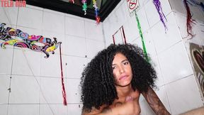 anal com a moreninha safadinha foi no baile de carnaval fuder com o japinha