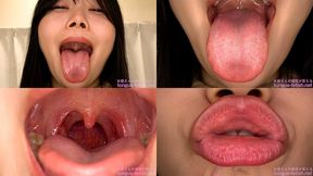 Yuno Kisaragi - Erotic Long Tongue and Mouth Showing - MOV