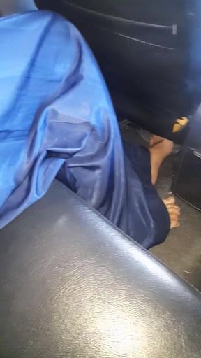 Crossdresser Masturbating Wearing Shiny *** Skirt Rok Sekolah Perempuan Mengkilap Licin