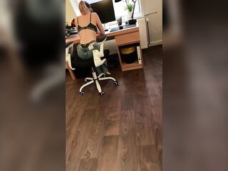 I couldn't resist this sexy college hotty