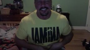 American Model Hank Jerks His Cock