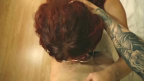Redhead Rookie Gets Addicted on Her First Shoot