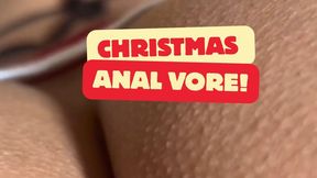Christmas Anal vore with endoscopy :