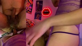 sexy latina trans girl alexa scout flip fucks with hung bubble butt stud