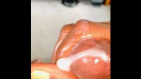 Hot BBC moans and cumshot shorts