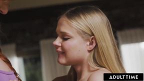 Shy Girl Coco Lovelock Asks Lesbian Bestie Lauren Phillips To Make Her Squirt!