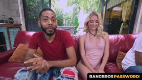 BangbrosPassword com - Mesmerizing Riley Star loves having rough interracial fuck in the park