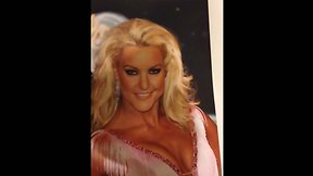 Natalie Lowe cumtribute with vibrator