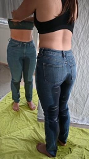 Mirror Jeans Wetting