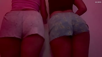 dos pendejas venezolanas twerking en pelotas