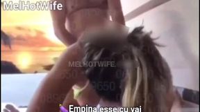 amigo do marido me deixou com tanto tesao que foi primeiro a comer meu cu e a fazer dp