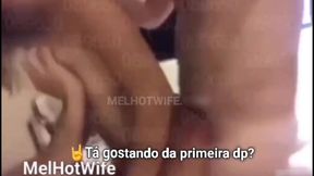 amigo do marido me deixou com tanto tesao que foi primeiro a comer meu cu e a fazer dp