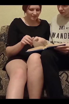 Came to Help with Lessons and Fucked