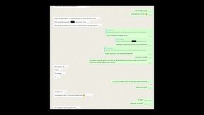 Bruna Silva Hotwife - Called the Eater at Home While the Cuckold Was Working - with Subtitles in English and Portuguese