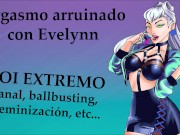 JOI EXTREMO con Evelynn de LoL, estilo KDA. Voz española.