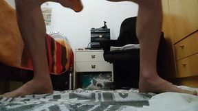 cabalgando sobre el dildo