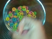 Making cereal with SPECIAL milk for girlfriend-Tokinstroker1
