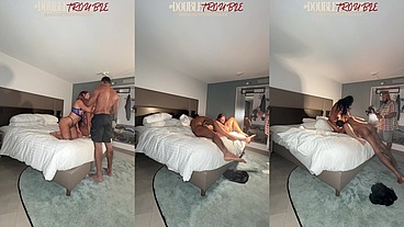 DOUBLETROUBLE- NADINE KERASTAS X VICTORIA BTS