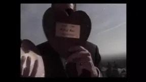 Classic vintage swingers party with double penetration