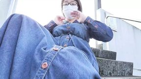 A Married Woman Gets Excited by Outdoor Masturbation