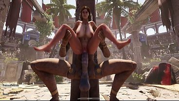Lara Disturbed the Ancient Relic and Unleashed Its Hidden Desire &ndash_ 3D Fantasy Game