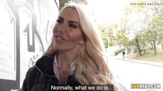 Erik picks Tori Cummings off the street and fucks her