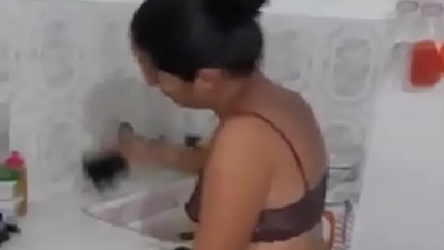 I FIND MY step SISTER-IN-LAW IN THE KITCHEN WASHING DISHES AND I STICK MY PENIS STRAIGHT INTO HER PUSSY UNTIL I EJACULATE