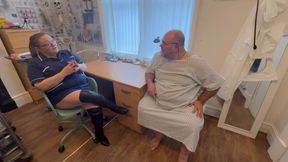 Mr Hughes Goes to See Cockologist Matron Satana to Help His Tiny Penis!