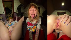 finnisfine teases her bf with her ass and pussy porn video