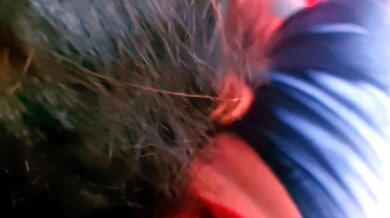 Indian couple caught in passionate car encounter with exposed nipples and hands roaming