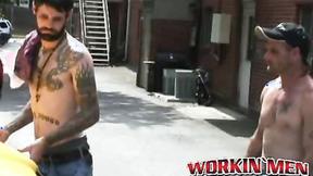 ”Unshaved studs fix a car & end up rawfucking deep & hard”