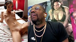 tight white bald pussy teen stepdaughter training her pussy for stepdaddy, ai generated