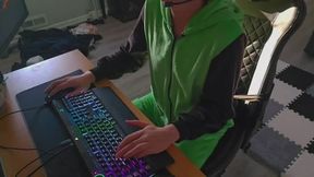 Gamer Twink Farts, Messes, & Wets Diaper
