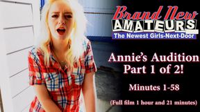 Adorable Sweet Blonde Annie Archer Masturbates And Gets Her Pussy Fingered!