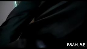 Admirable floozy Nessa Devil is playing with her huge marital-device