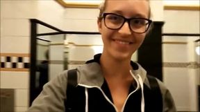 Flashing in Public with My Step Sister!