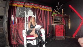 Jetzt Bist Du Mein Eigentum Fuer Immer! Sklavenvertrag Wird Aufgesetzt.