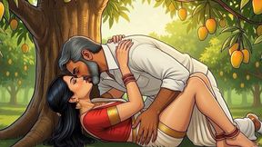 Mango Harvest Owner Getting Fresh Mango in His Farm