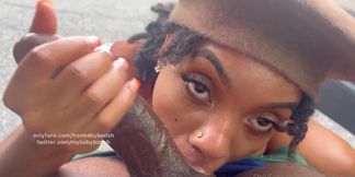 Black Cock for White Babe Boosh