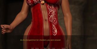 The Lust City - Busty Ebony MILF Dresses up for Me