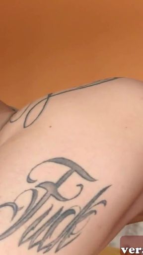 Epic moment from &quot;EroCom Date - German mature skinny tattoo milf meets user and wants sex without a condom&quot;