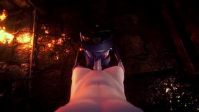 Go To Horny Jail, Dominated by Sexy Police woman with huge tits(3D ANIMATION)