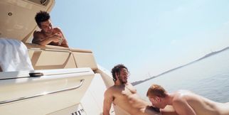 Appealing guys share remarkable gay moments on their new boat