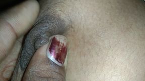 Hot indian girl press the boobs and fuck for boy friend.  This girl is very hot boobs girl.