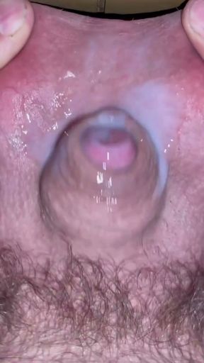 Tiny cock fucks itself   Clip 1