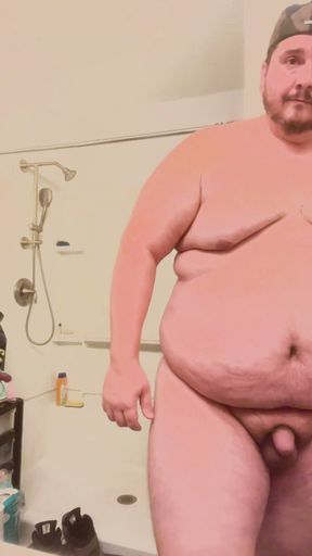 Obese American Pig Bubba Burly Chub Is Back Exposing His Fat Bod And Cock   Clip 2
