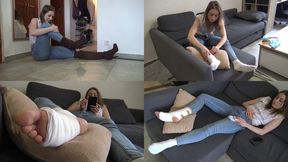 Linda - Sprained at home