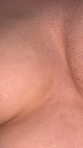 Chubby Fat Playing With My Big Huge Tits Man Boobs Fetish   Clip 1