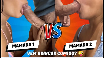 Qual a melhor mamada? Compara&ccedil_&atilde_o de duas mamadas da minha enteada