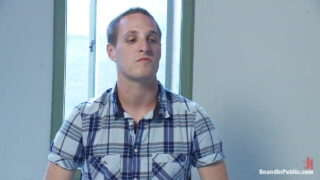 Julkinen BDSM-video nuoresta Josh Westistä ja Cole Streetsistä, iso kulli naidaan anaalisesti